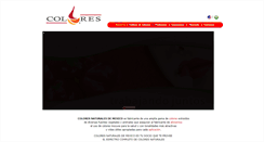 Desktop Screenshot of coloresnat.com